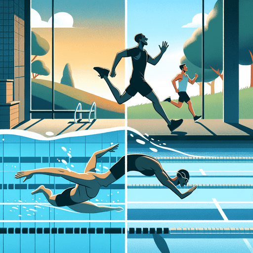 Cara Efektif Menggabungkan Renang dan Lari dalam Rutinitas Harian